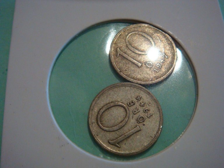 Read more about the article Two Sweden Silver 10 ore coins – XF 1944 and 1947