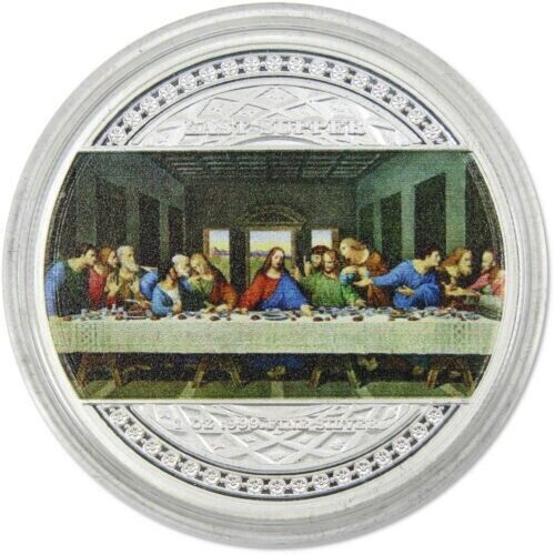 Read more about the article The Last Supper 1 oz .999 Silver Coin 2023 Cameroon COA