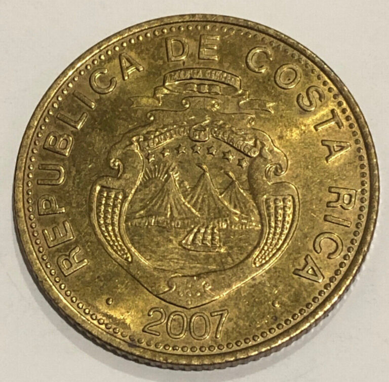 Read more about the article 2007 Costa Rica 100 Colones Central American Coin! BCCR