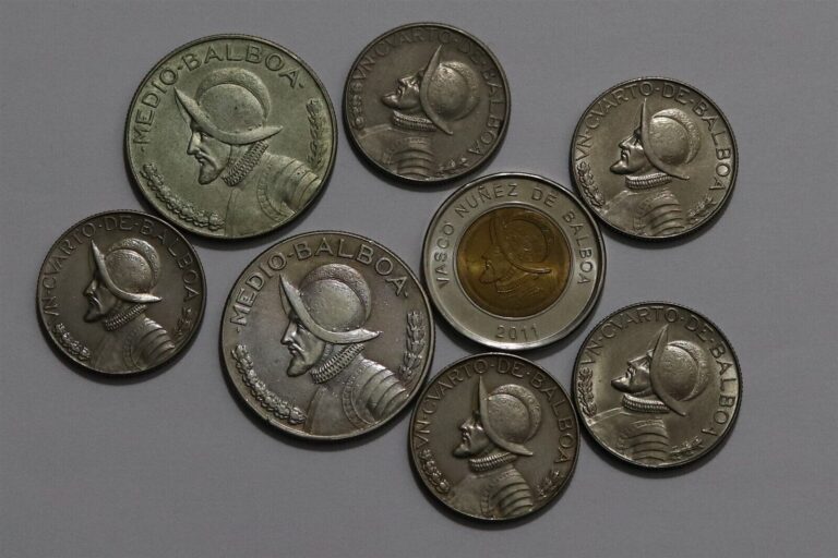 Read more about the article 🧭 🇵🇦 PANAMA OLD COINS LOT WITH SILVER B55 #25 DDD34.