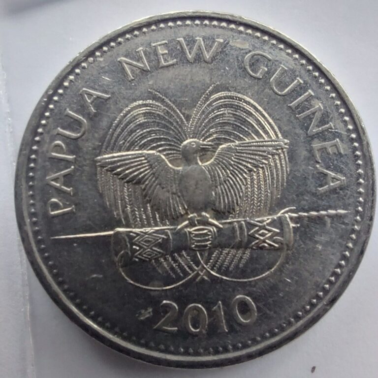 Read more about the article Papua New Guinea Coins 20 Toea 2010.#292b