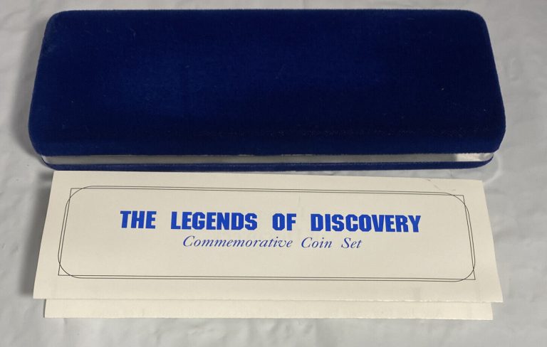 Read more about the article 1992  Marshall Islands Legends of Discovery 3 Coin Set Box/Coa #2691