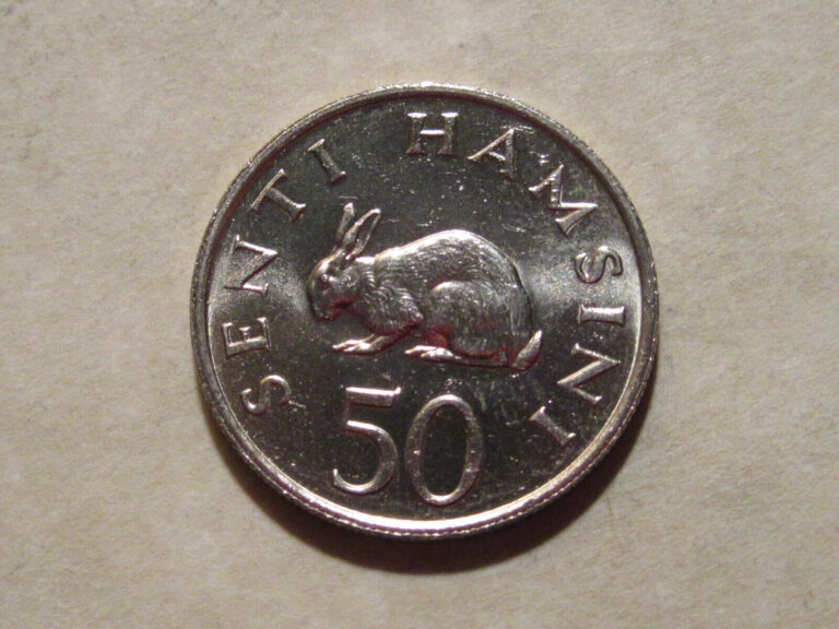 Read more about the article 1981 Tanzania coin 50 Senti   RABBIT   unc Beauty  animal coin  Sweet  ebayship