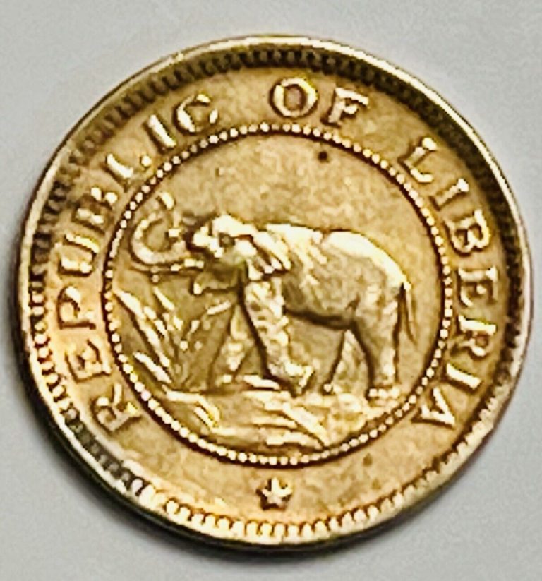Read more about the article 1937 Liberia 1/2 Cent KM# 10 Circulated Condition
