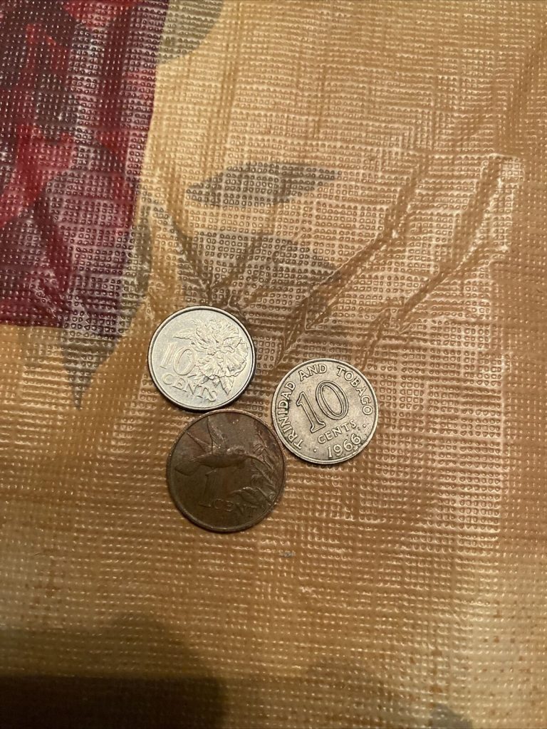 Read more about the article 3 Coins Trinidad And Tobago 1966  2004 10 Cents  1 Cent 1977