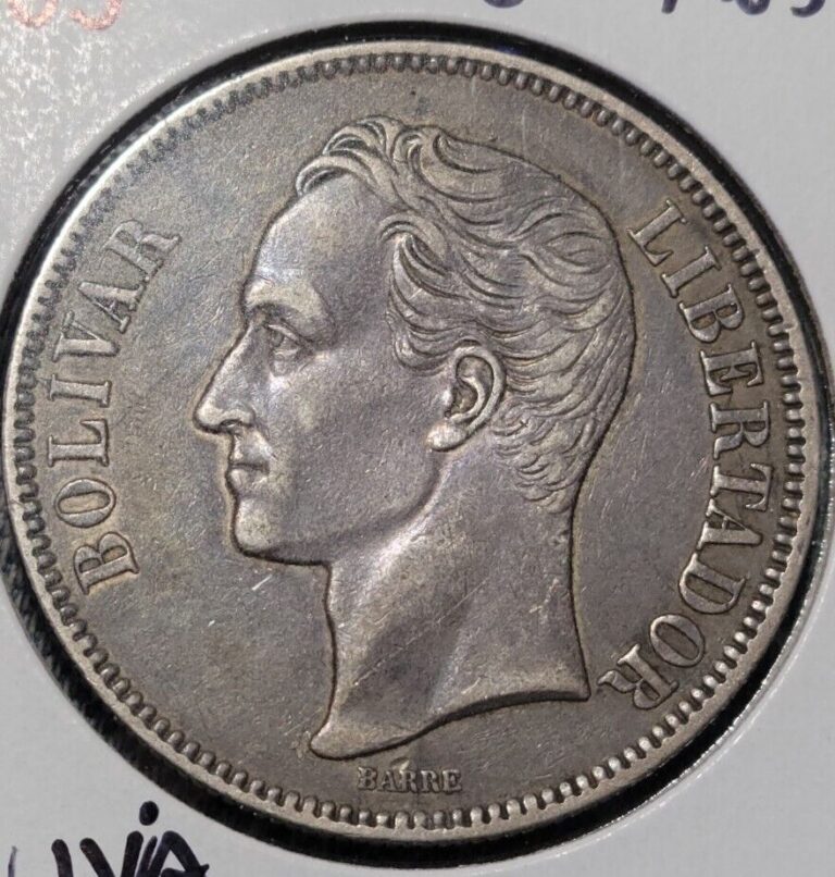 Read more about the article VENEZUELA 1903 FUERTE .900 SILVER L@@K