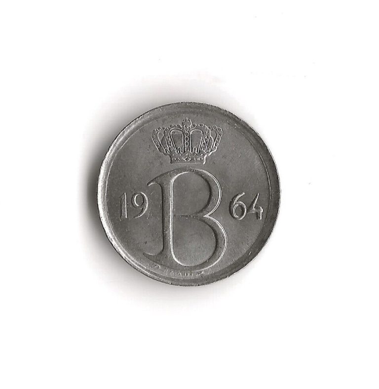 Read more about the article 1964 Belgium – 25 Centimes – 914