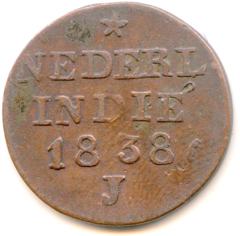 Read more about the article Netherlands East Indies Cent 1838-J KM-290 nice coin   lotmar9602