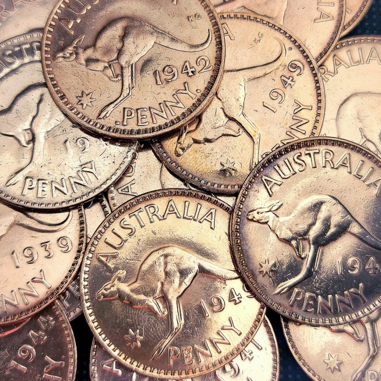 Read more about the article *Beautiful* Genuine 1939-1952 Australia Penny – Large Coin 30mm (US Half Dollar)