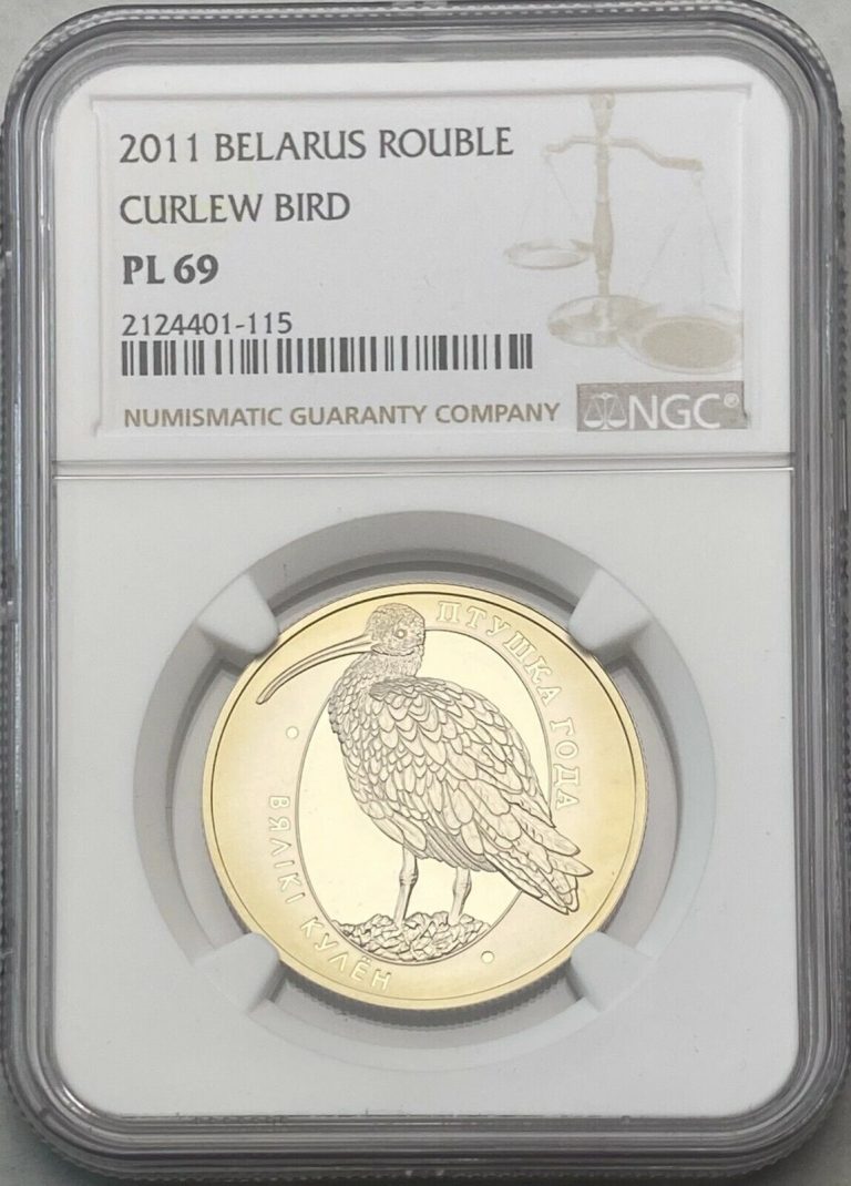 Read more about the article 2011 BELARUS ROUBLE CURLEW BIRD NGC PL 69 ONLY 1 GRADED HIGHER