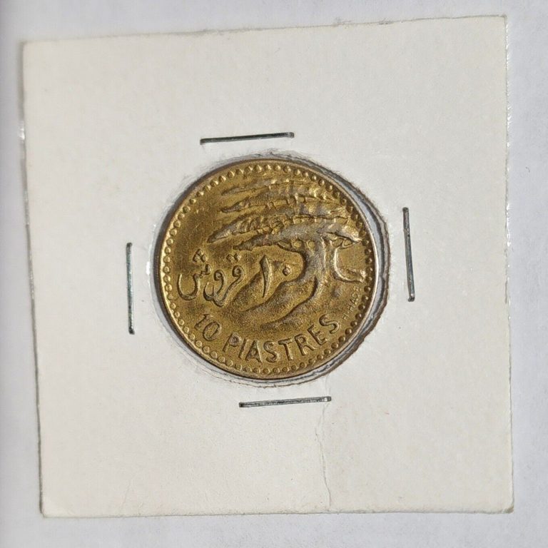 Read more about the article Lebanese 10 piastres coins 1955