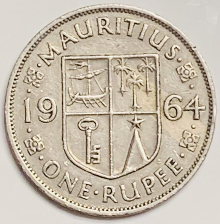 Read more about the article 1964 Mauritius Rupee KM# 35.1 Circulated Condition