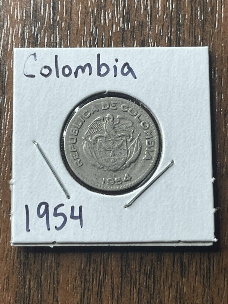 Read more about the article Colombia – 1954 – Diez Centavos – 10 Centavos – South American Coin