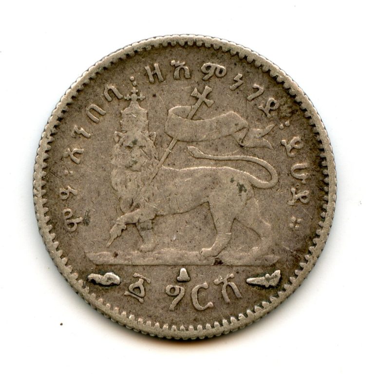 Read more about the article Genuine Silver 1903 Ethiopia Gersh | VF Condition