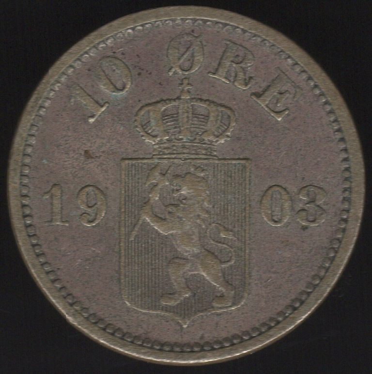 Read more about the article 1903 Norway Silver 10 Ore Coin | European Coins | Pennies2Pounds