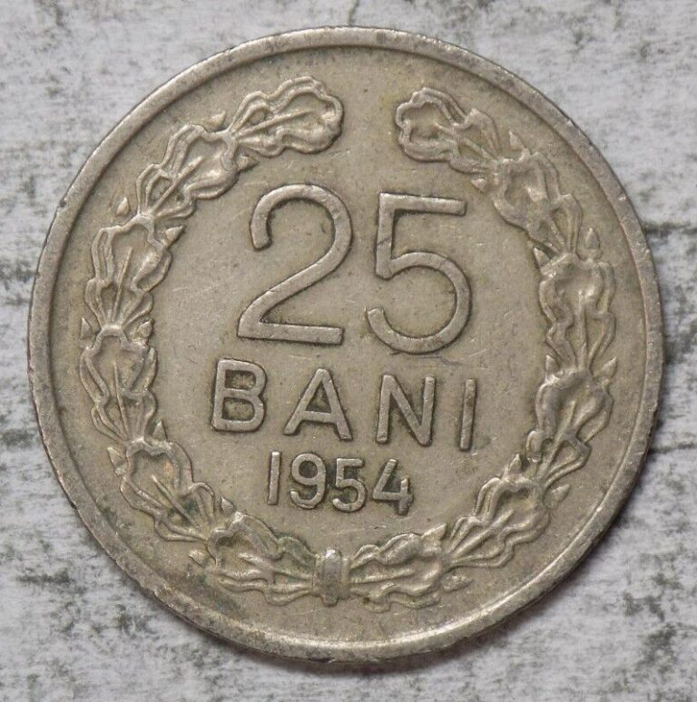Read more about the article Romania 1954 25 Bani Coin