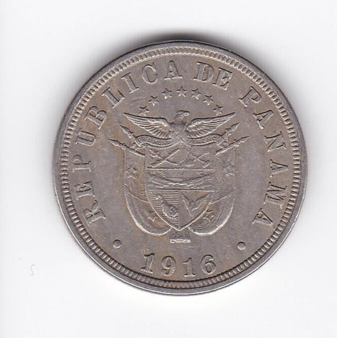 Read more about the article 1916 Panama 2 1/2  Centesimos coin  higher grade trace luster  rare