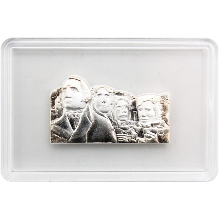 Read more about the article 2022 Fiji 1oz Silver Mt. Rushmore 4pc BU Set