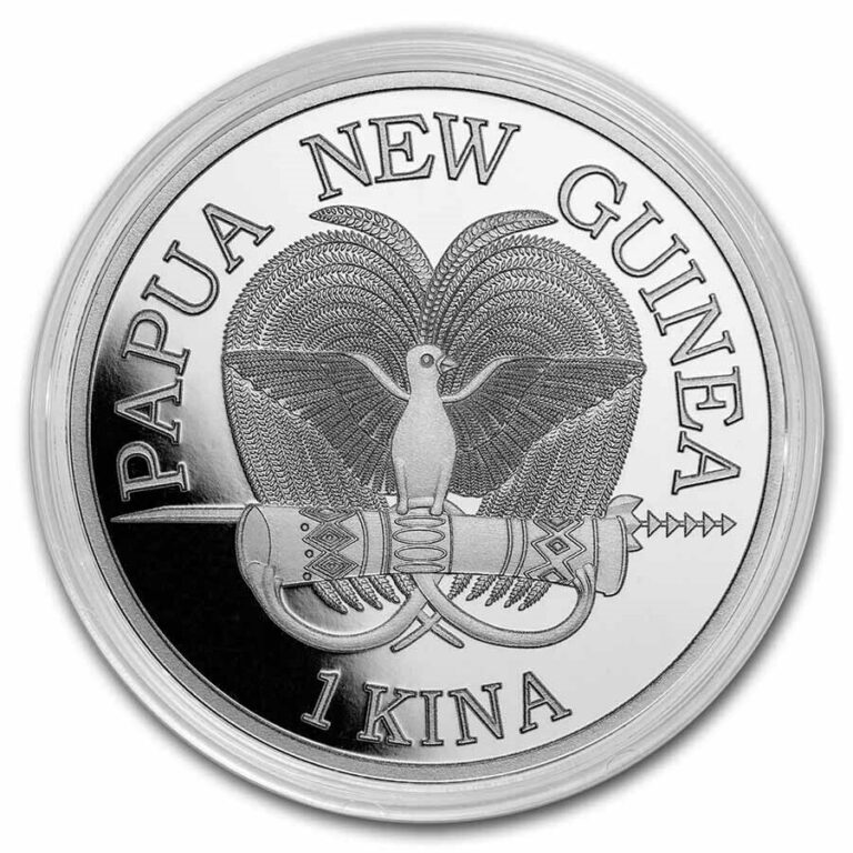 Read more about the article 2022 1 oz .999 Silver Bird of Paradise 1 Kina Coin Papua New Guinea Modern Bird