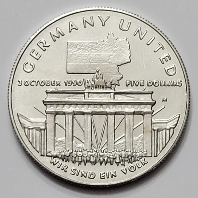 Read more about the article 1990 Marshall Islands Germany United Official $5 Coin