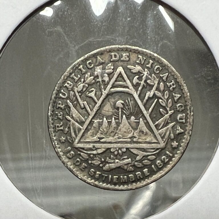 Read more about the article 1887  NICARAGUA SILVER 5 CENTAVOS COIN