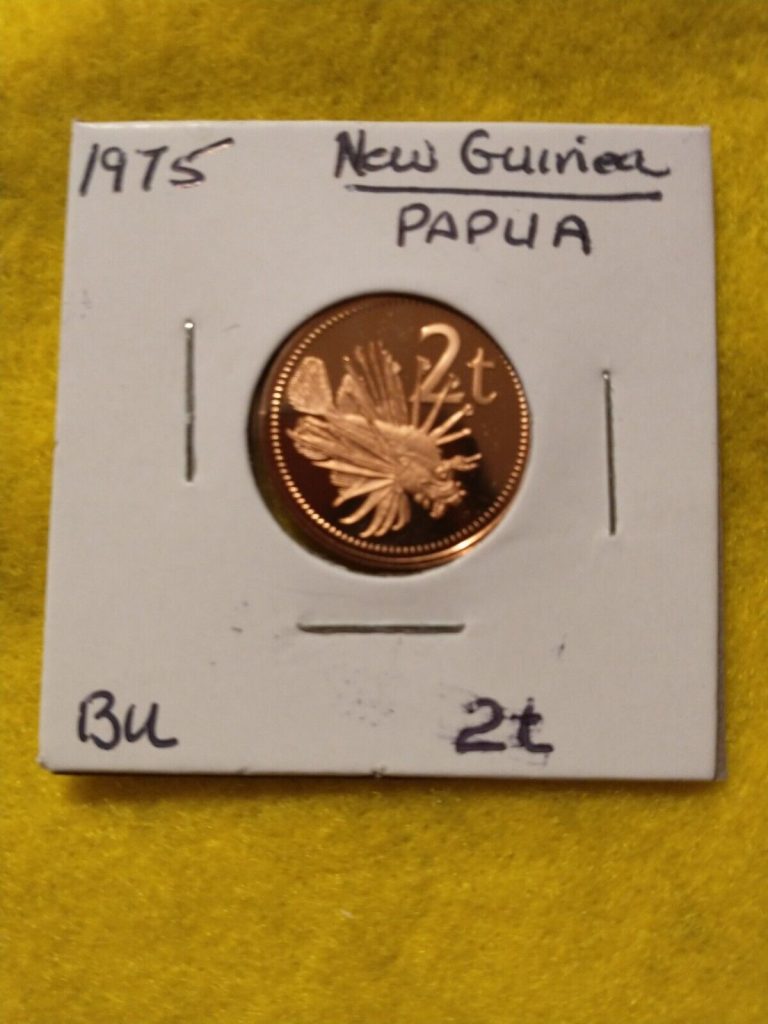 Read more about the article 1975 PAPUA NEW GUINEA 2 TOEA PROOF COIN – LOW MINTAGE