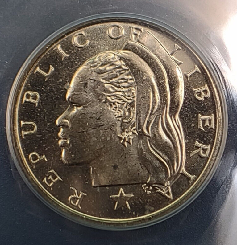 Read more about the article 1968 Liberia 25 Cents KM# 16a.2 MS 65 Absolutely Stunning Fantastic Condition