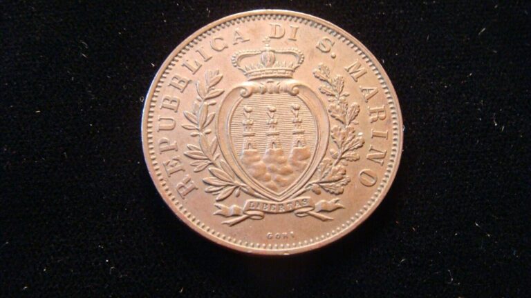 Read more about the article SAN MARINO. 10 CENTESIMI 1893 R. Choice!