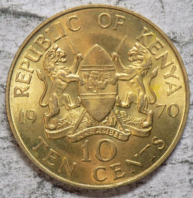 Read more about the article Kenya 1970 10 Cents Coin