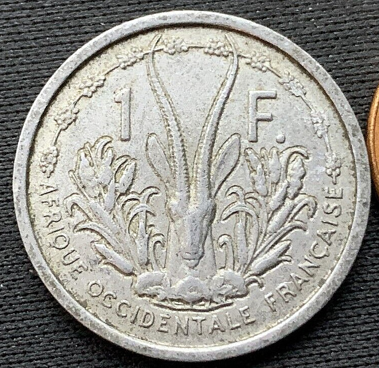 Read more about the article 1948 Cameroon 1 Francs Coin XF ( 8 Million Minted )  #M221