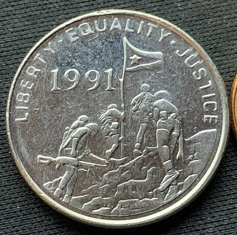 Read more about the article 1997 Eritrea 50 Cents Coin UNC  High Grade World Coin  #M159