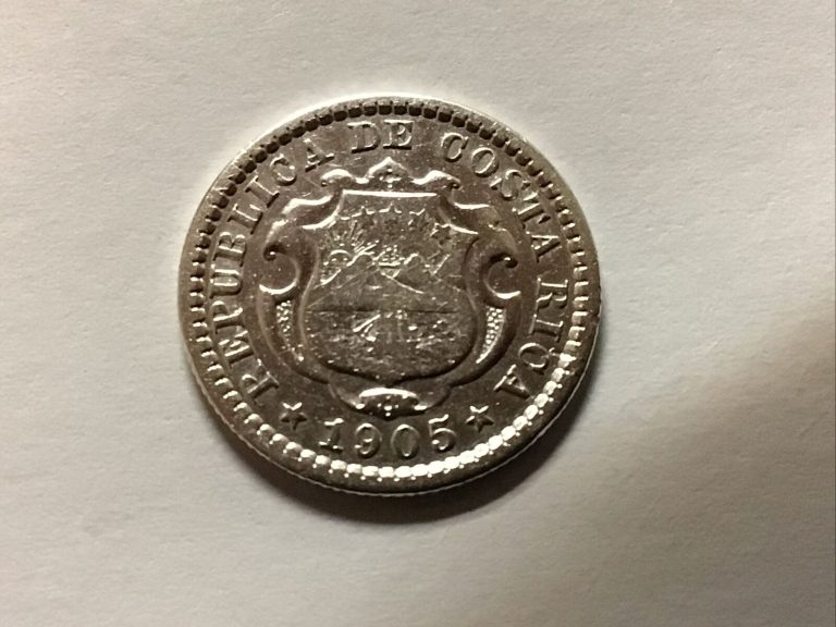 Read more about the article 1905 Costa Rica 10 Céntimos .900 Silver