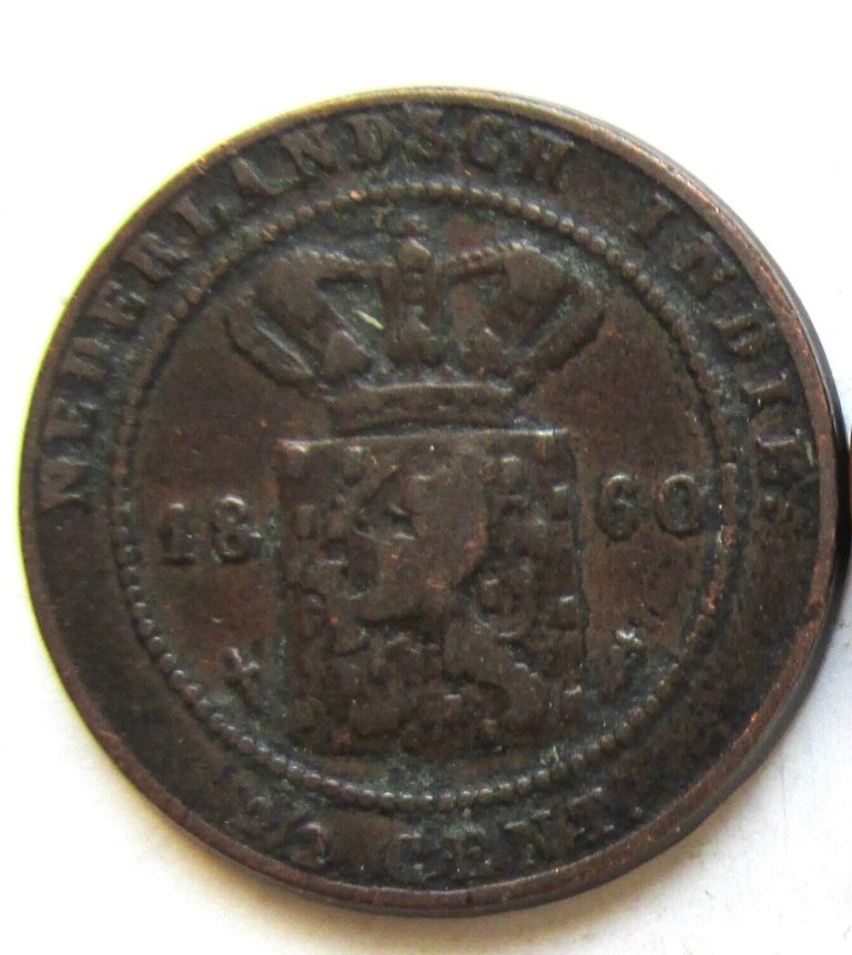 Read more about the article 1860 NETHERLANDS EAST INDIES (Sumatra) Copper 1/2 Cent