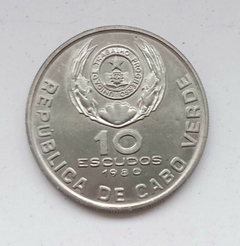 Read more about the article Cape Verde Coin: 10 Escudos  Eduardo Mondlane  1980