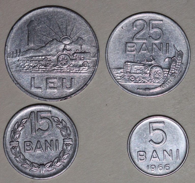 Read more about the article Romania    4 Coins    1960-1966                (1)
