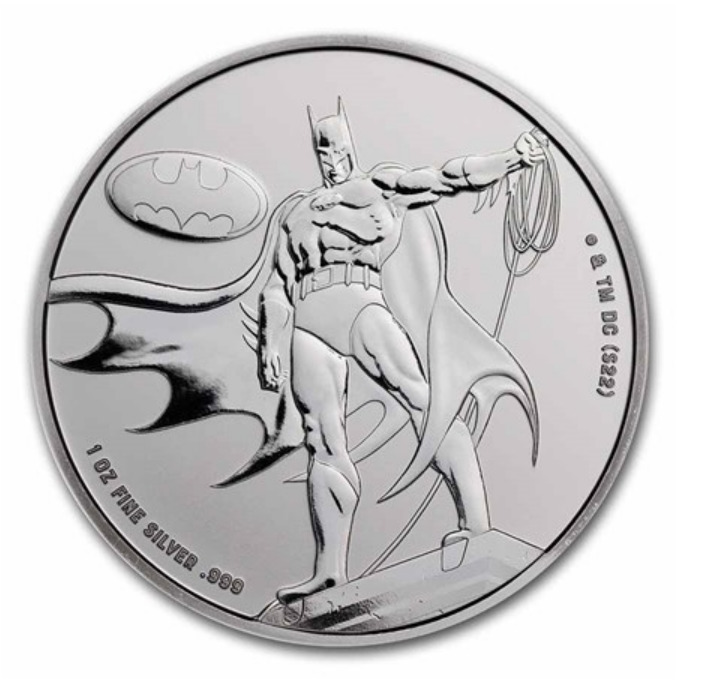 Read more about the article 2023 Samoa 1 oz Silver DC Comics Batman in capsule