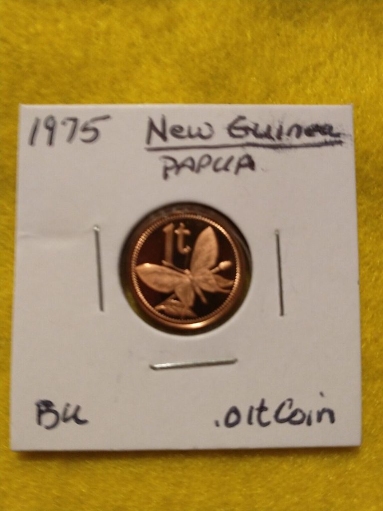 Read more about the article 1975 PAPUA NEW GUINEA ONE TOEA PROOF COIN