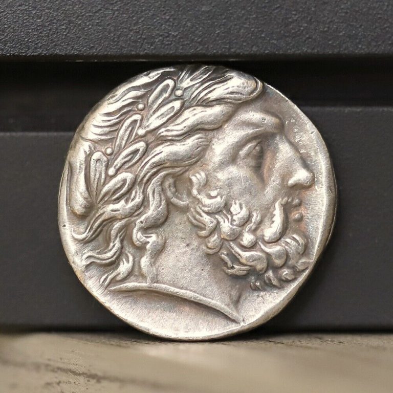 Read more about the article 359-336 BC Ancient Greek Coin Philip II King of Macedon Type 1 Tetradrachm 24mm