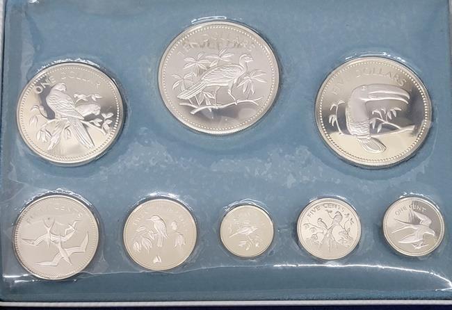 Read more about the article Coins of Belize 1974 Belize 8 Silver Coin Proof Set ASW 3.05 oz.