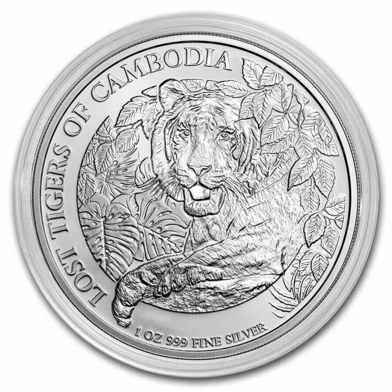 Read more about the article 2023 1 oz Cambodia Silver Lost Tigers Coin (Brilliant Uncirculated) Encapsulated