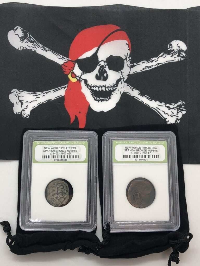Read more about the article 1 Real “Pirate Era”  Spanish Copper Cob Treasure Coin