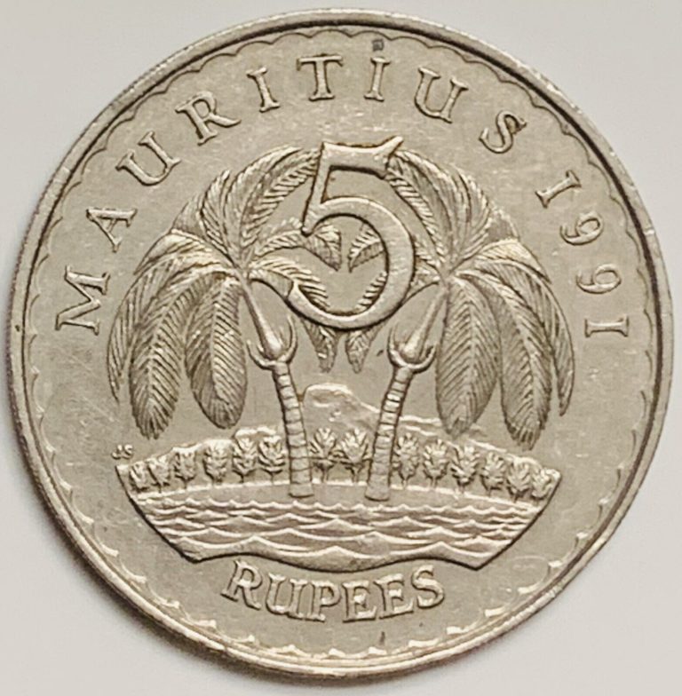 Read more about the article 1991 Mauritius 5 Rupees KM# 56 Circulated Condition