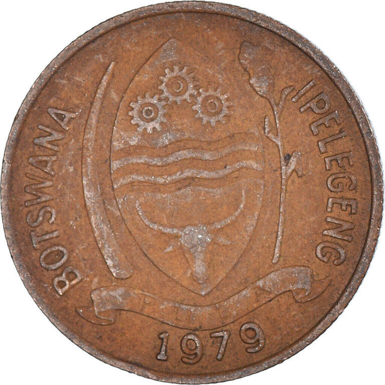 Read more about the article [#1085325] Coin  Botswana  5 Thebe  1979