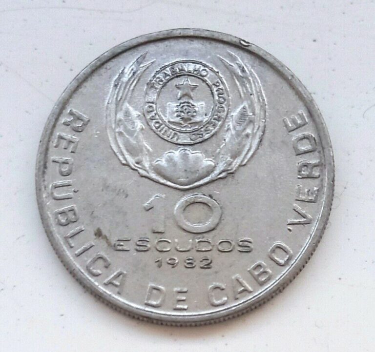 Read more about the article Cape Verde Coin: 10 Escudos  Eduardo Mondlane  1982