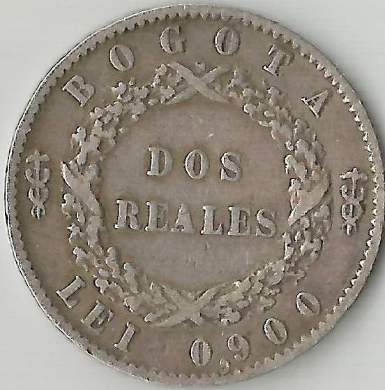 Read more about the article 1850 Dos Reales – República De La Nueva Granada – Colombia Silver Coin # 4