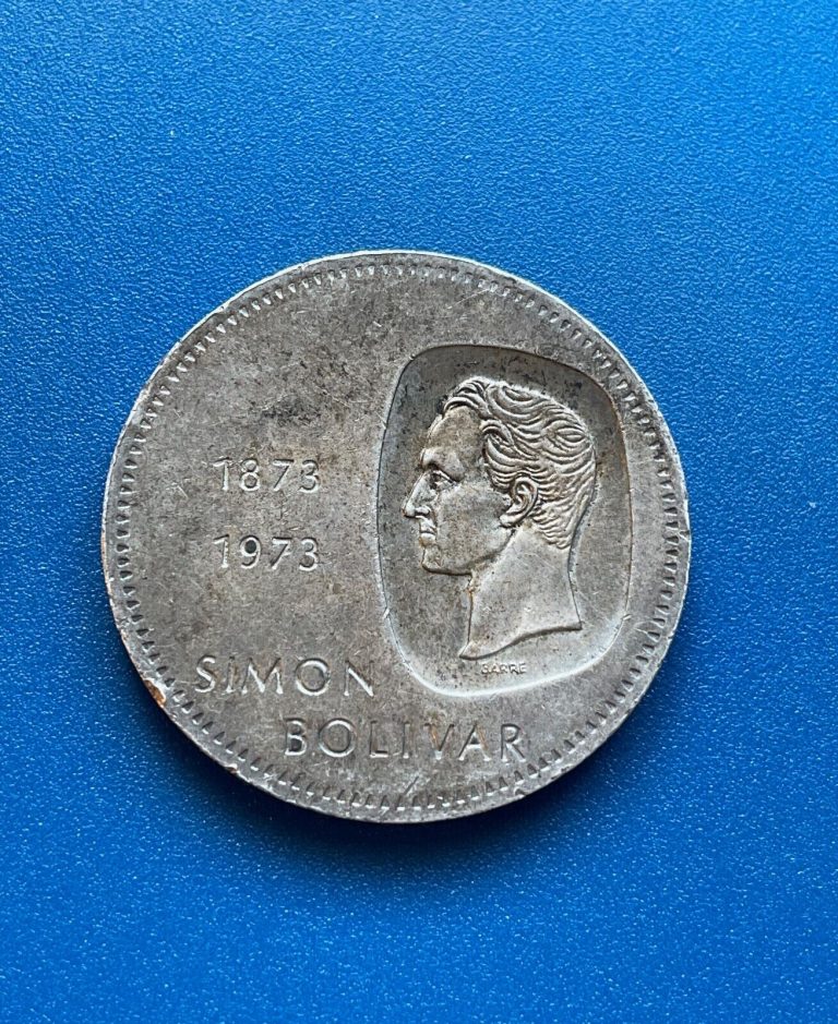 Read more about the article 1973 Republic of Venezuela 10 Bolivars Silver Coin Nice