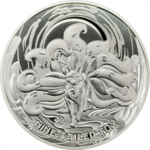 Read more about the article 2023 Samoa Mythical Creatures Nine-Tailed Fox 1 oz .999 Silver BU Coin