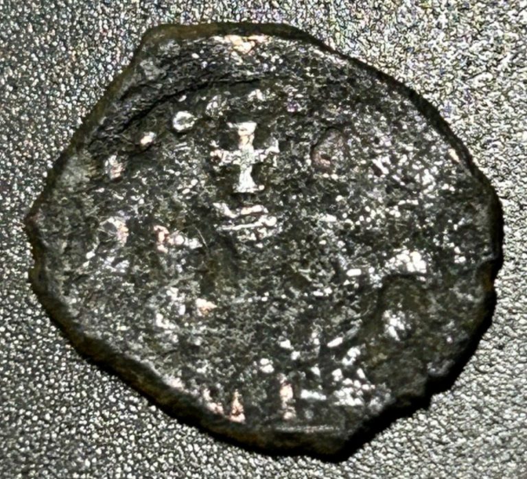 Read more about the article 1500s **1/2 Real** SPANISH PIRATE COB SHIPWRECK COIN****P94