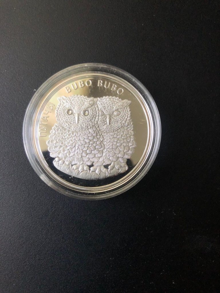 Read more about the article Belarus 2010 Proof Silver Eagle Owls – Bubo Bubo