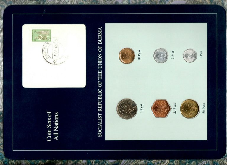 Read more about the article Coin Sets of All Nations Burma UNC 1966-1986 UNC Scarce Set